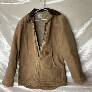Carhartt light brown small jacket